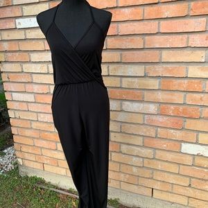 Charlotte Russe Black jump suit Sz XS